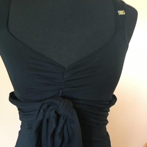 Miss Sixty Black Jersey Short Casual Dress - Picture 2 of 8